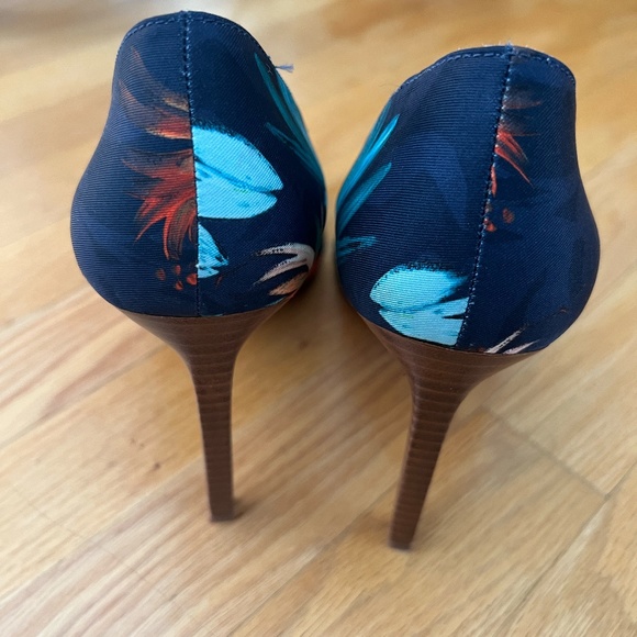 Nine West Green and Orange Pumps Size Sz 9 - Picture 5 of 7